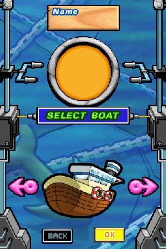 Name  
SELECT BOAT  
BACK OK