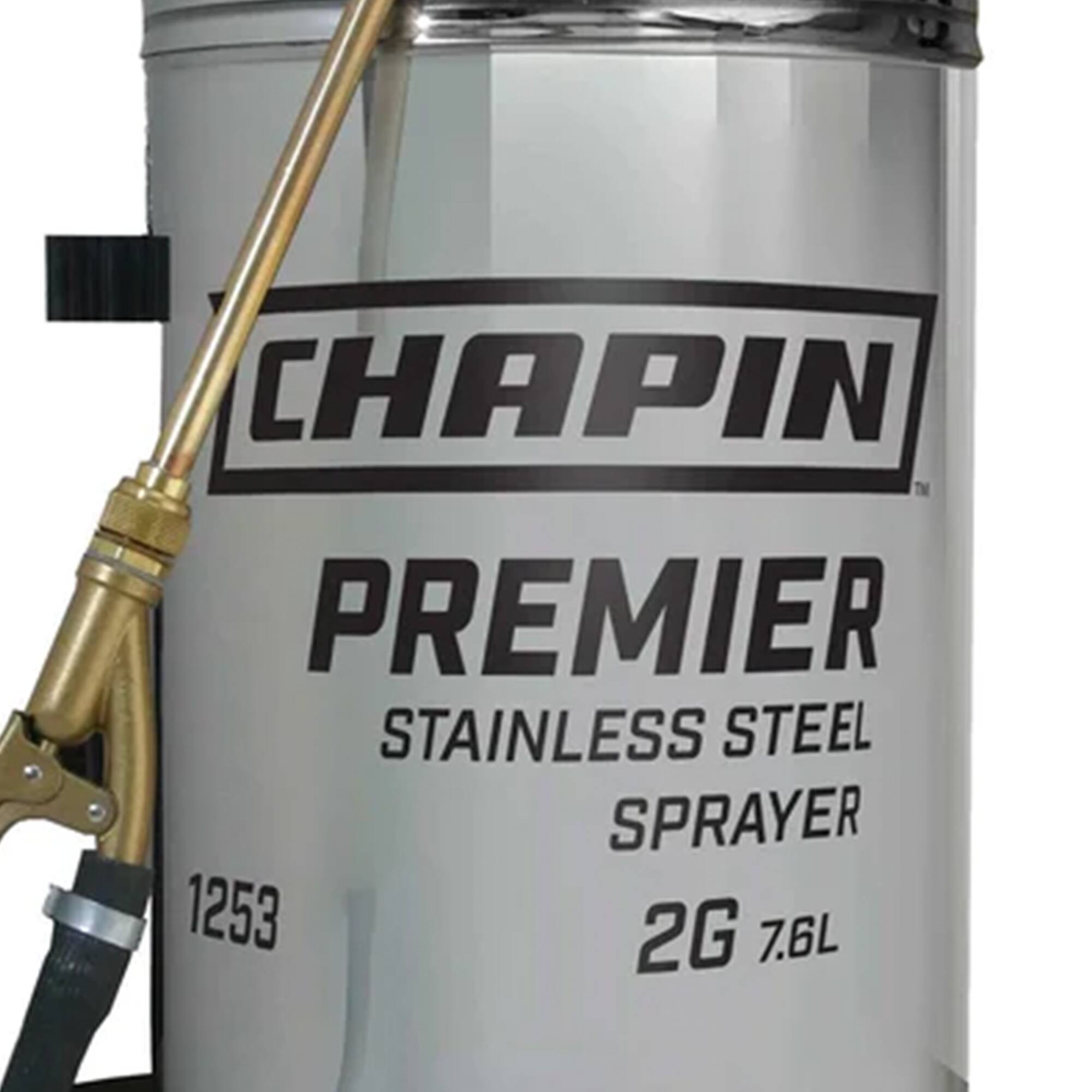 CHAPIN PREMIER STAINLESS STEEL SPRAYER  
1253  
2G 7.6L