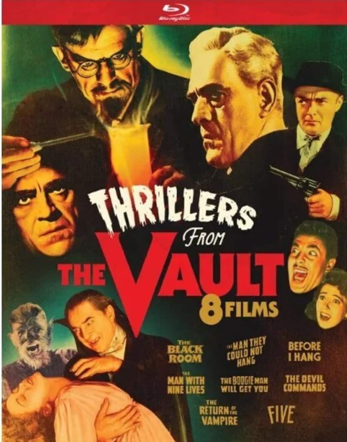 Thrillers From the Vault: 8 Films  - BLU-RAY