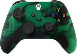 Custom Controllerzz - Custom Wireless Controller for Xbox Series X|S, Xbox One, & PC - Green Camo