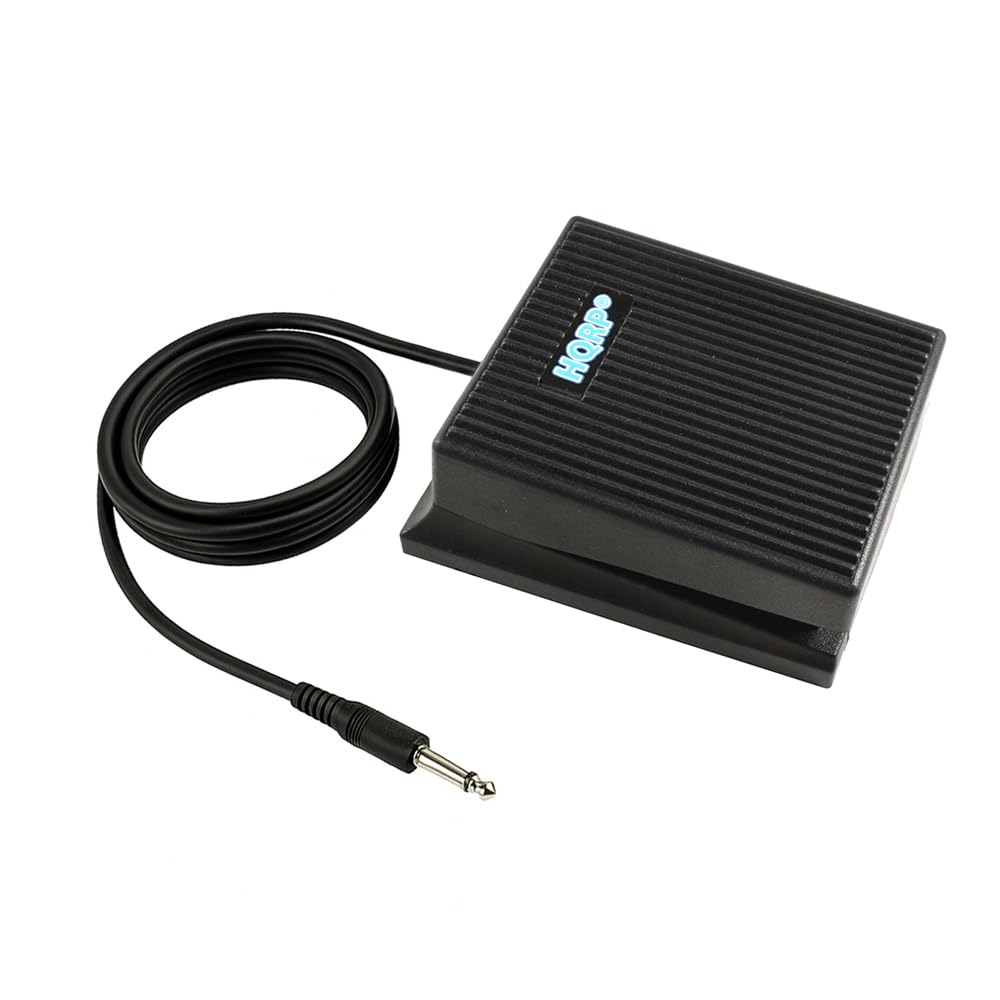 Alt View 3. HQRP - HQRP Foot Switch Sustain Pedal 1/4" Compatible with Alesis SR-16 SR-18 Roland CR-1000 DP-2 Style.