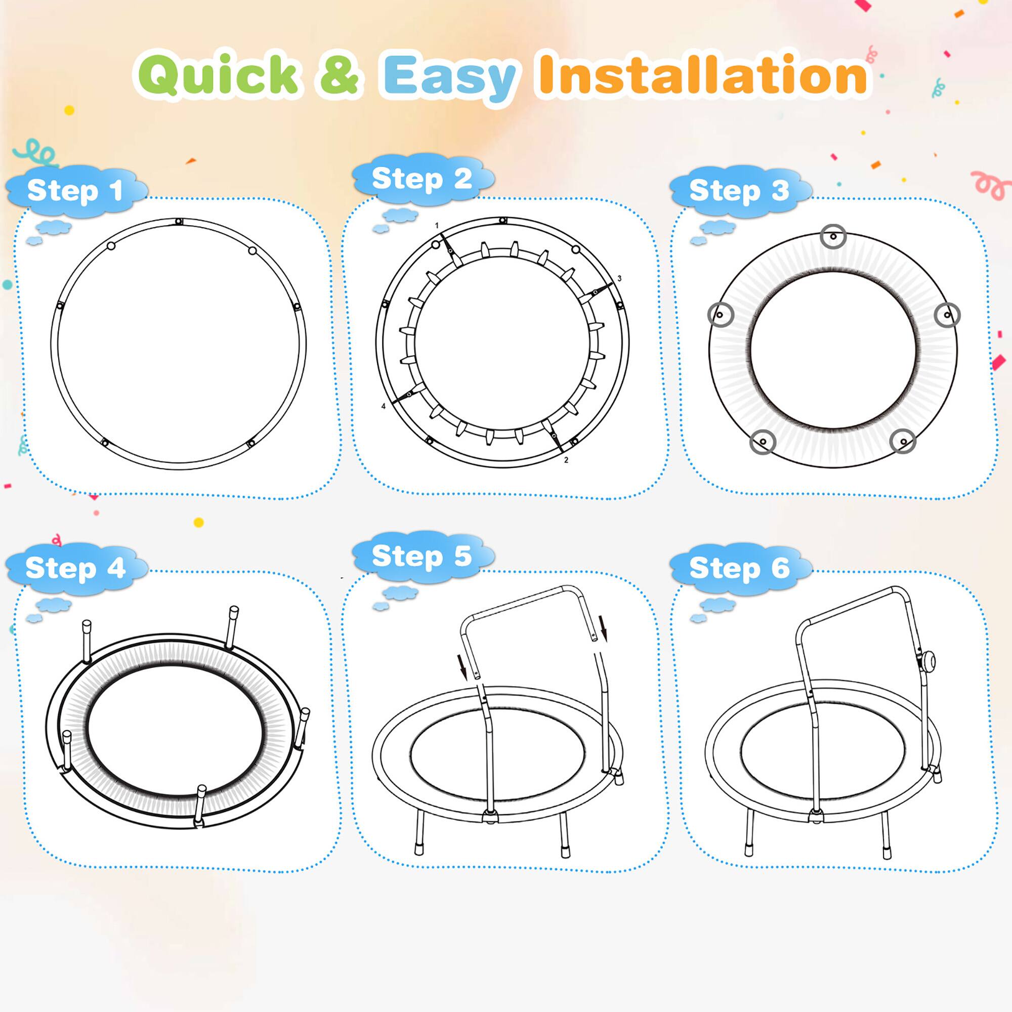 Quick & Easy Installation

Step 1

Step 2

Step 3

Step 4

Step 5

Step 6