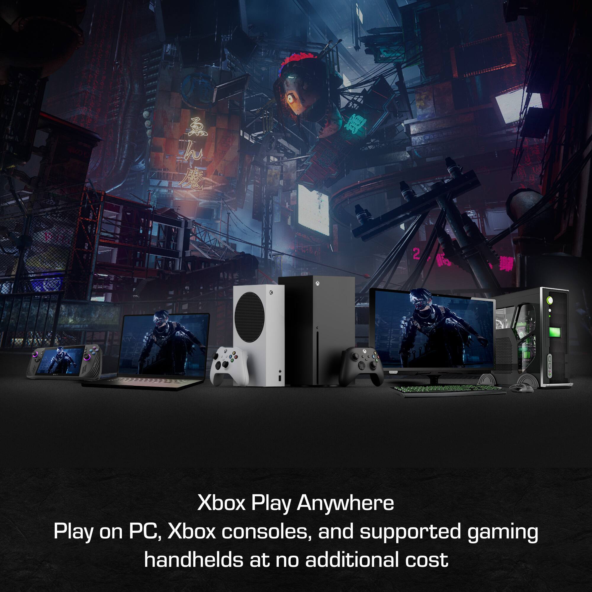 Xbox Play Anywhere: Play on PC, Xbox consoles, and supported gaming handhelds at no additional cost.