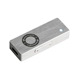 Audioengine - DAC3 32 Bit Portable Headphone Amplifier & DAC - Metallic Silver