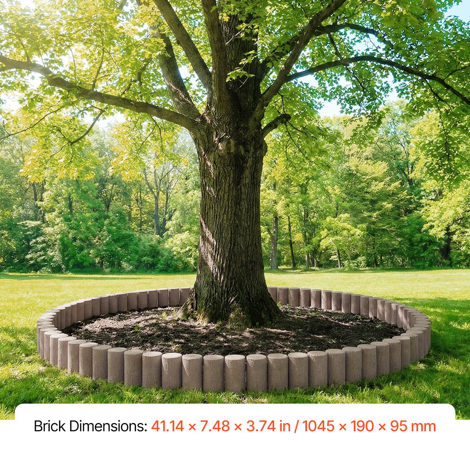 Brick Dimensions: 41.14 x 7.48 x 3.74 in / 1045 x 190 x 95 mm