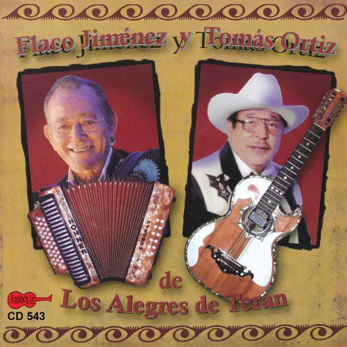 Flaco Jiménez y Tomás Ortiz  
de  
Los Alegres de Terán  
CD 543