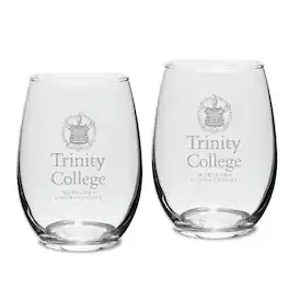 Jardine - Trinity Bantams 15oz. 2-Piece Stemless Wine Glass Set - Multicolor