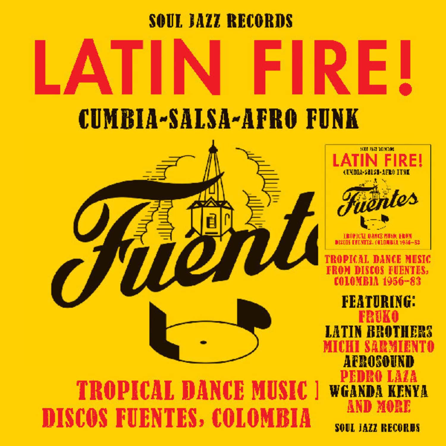 Soul Jazz Records Presents - Latin Fire! Cumbia Salsa Afro-Funk: Tropical Dance Music From Discos - COMPACT DISCS [CD] price history on PriceWatchPro