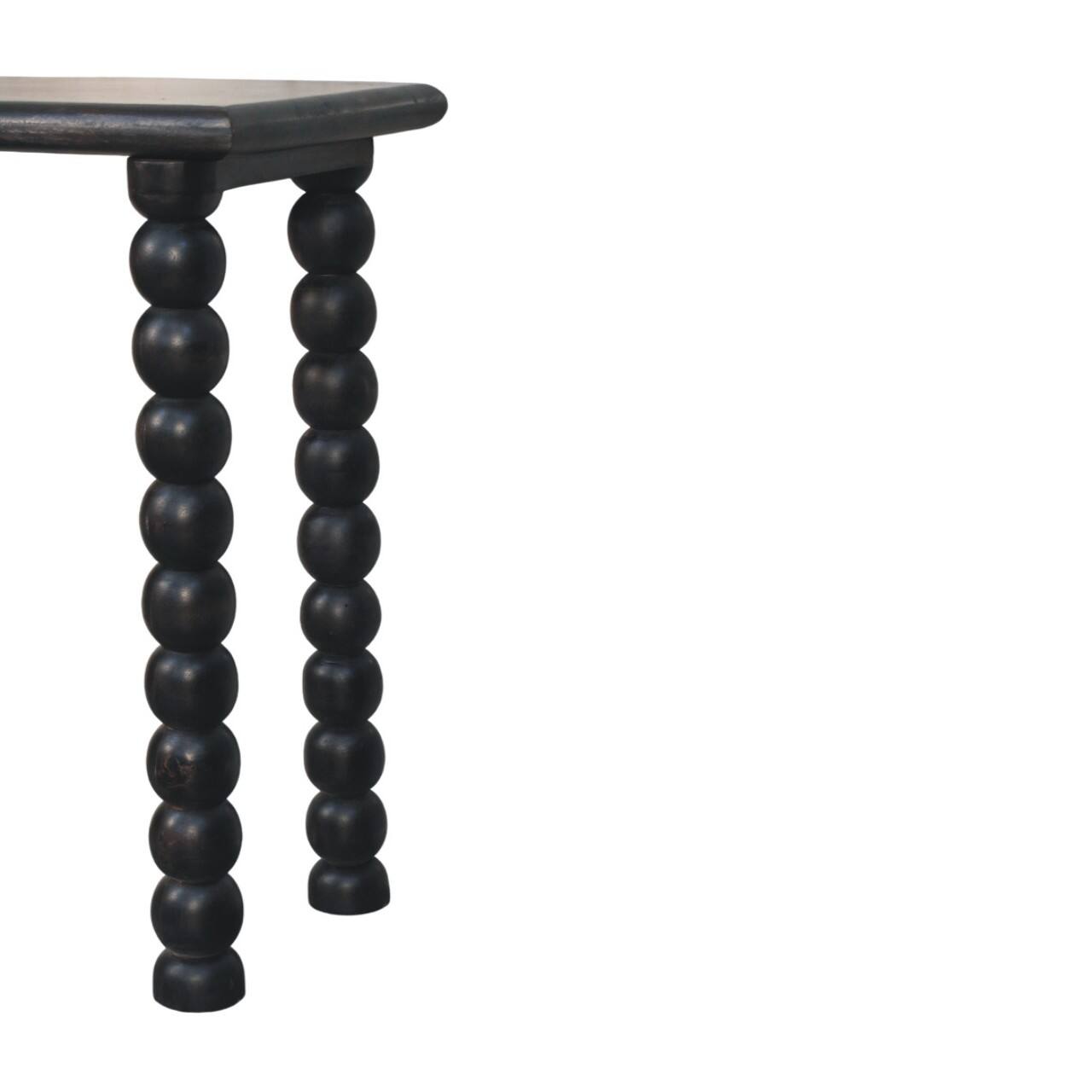 Alt View 2. Artisan Furniture - Artisan Furniture Solid WoodSoba Ball Console - Brown.