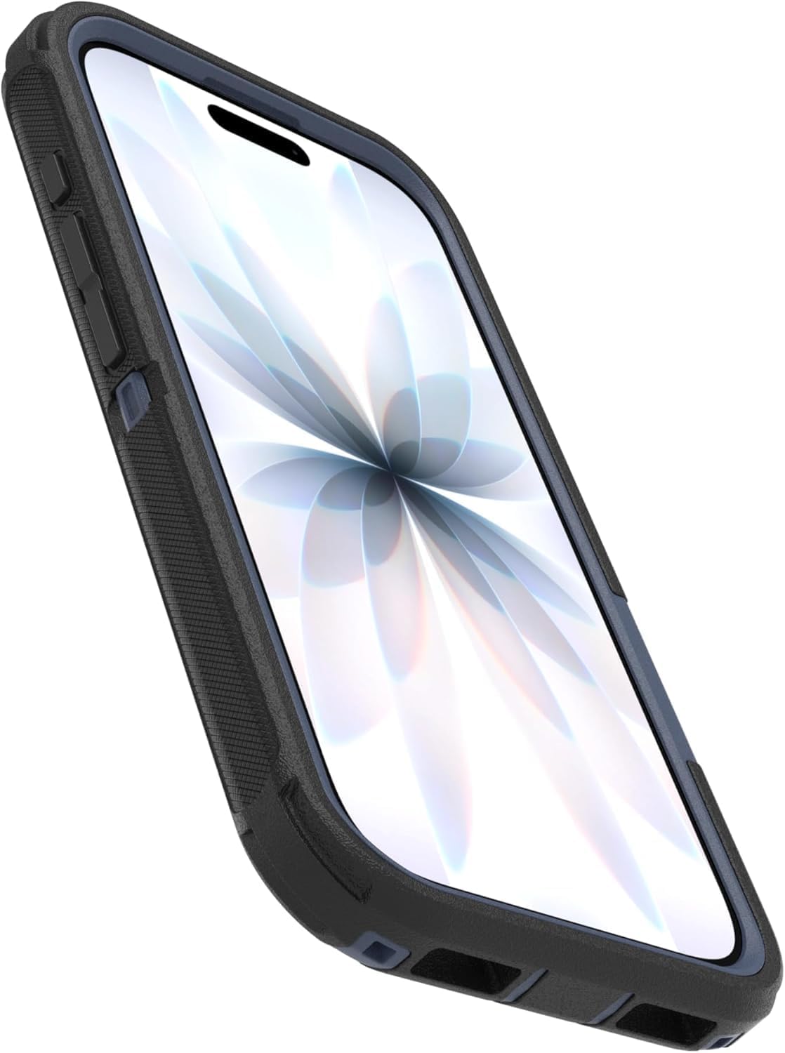 Alt View 1. OtterBox - OtterBox iPhone 17 (Only) - Defender Series Case - Holster Clip Included - Snaps on MagSafe - Tough - Rugged & Durable - Black Shadow (Black & Blue).