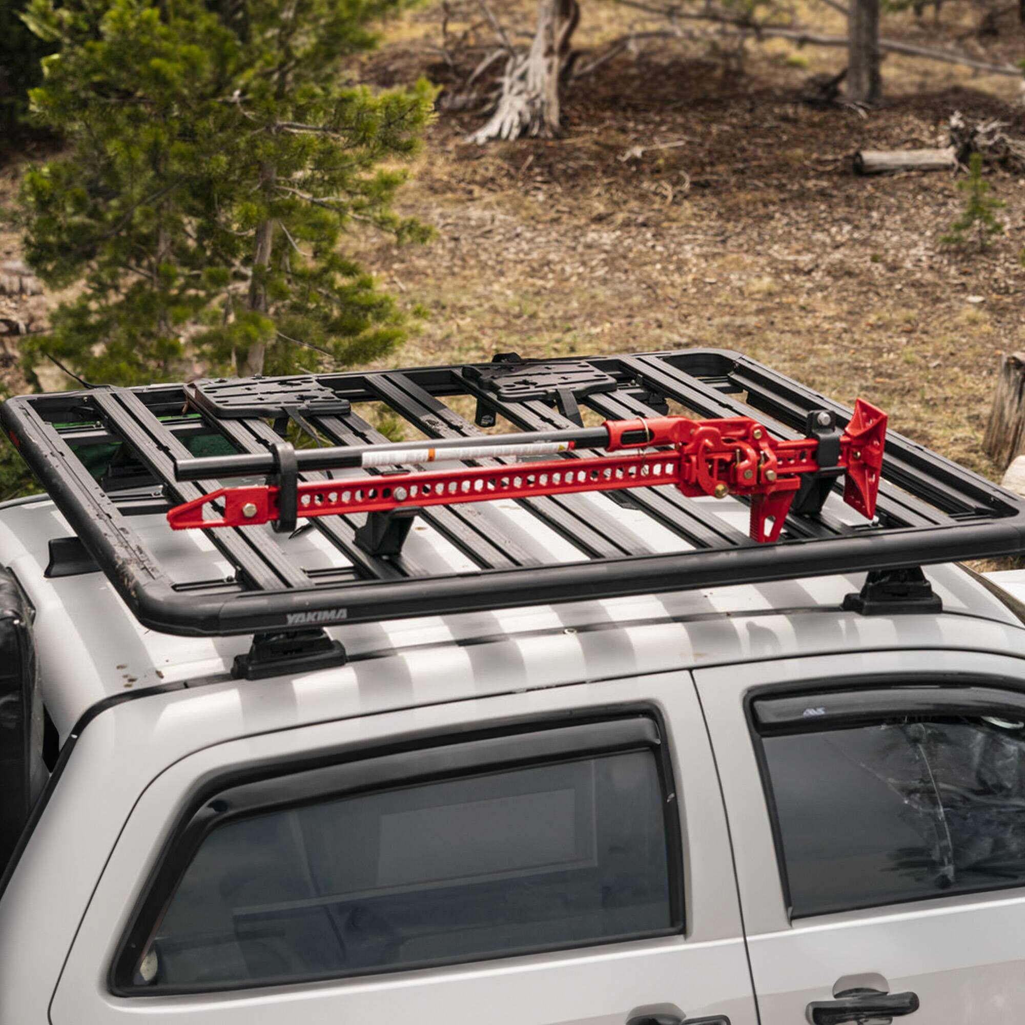 Alt View 7. Yakima - Yakima 60 by 54 Inch LockNLoad 3 Bar System Heavy Duty Roof Rack Platform, Black - Black.