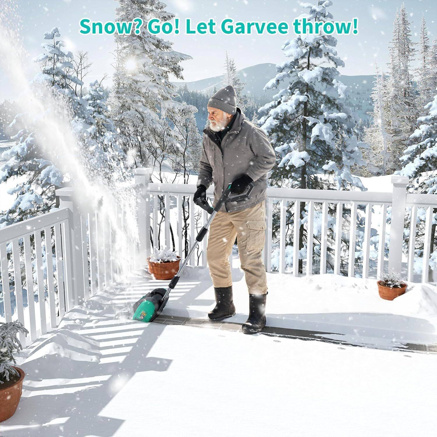 Snow? Go! Let Garvee throw!