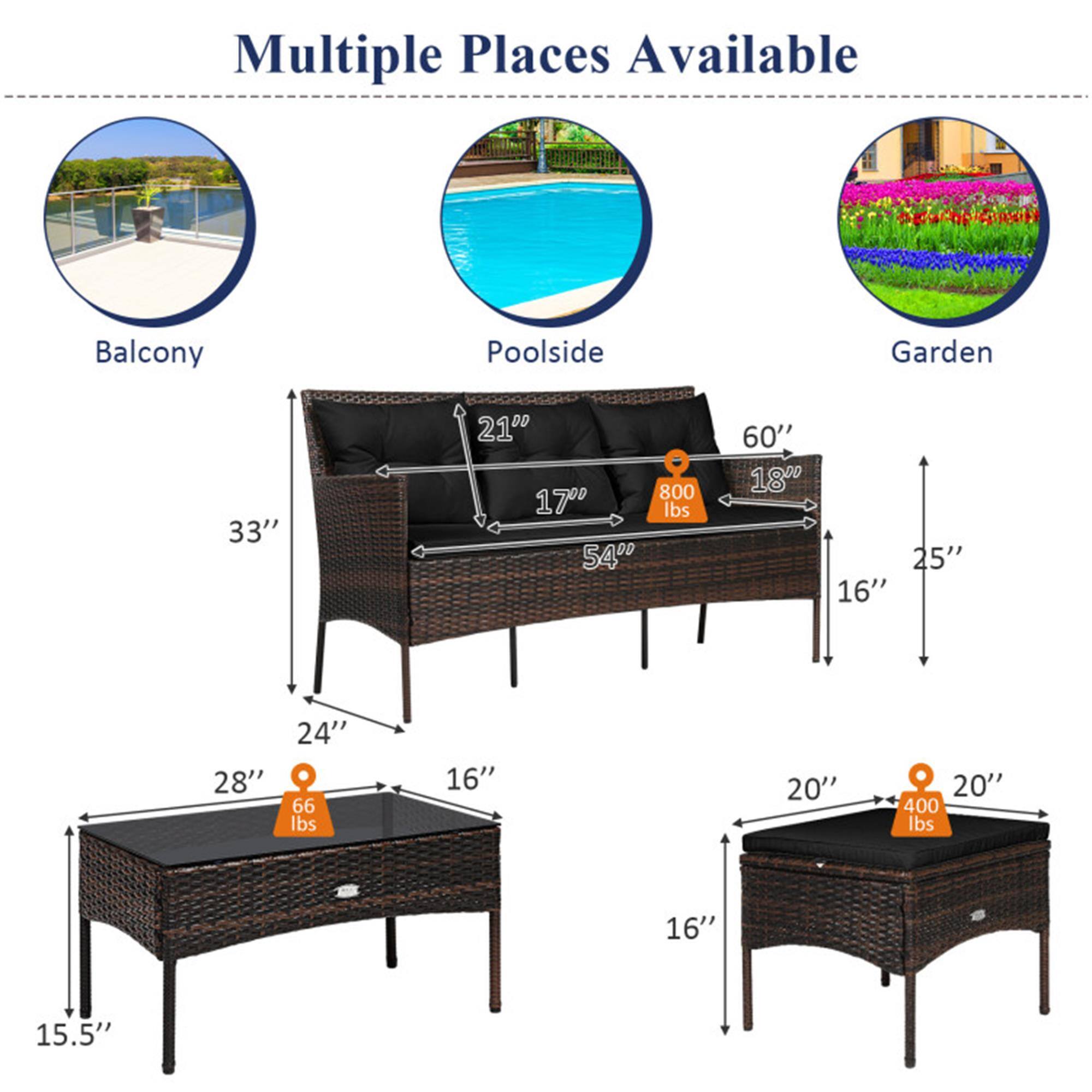 Multiple Places Available  
Balcony Poolside Garden  

33" 2100 800 17" lbs 5400 60" 180 25" 16" 28" 24" 66 lbs 16" 20" 20" 400 lbs 16" 15.5"