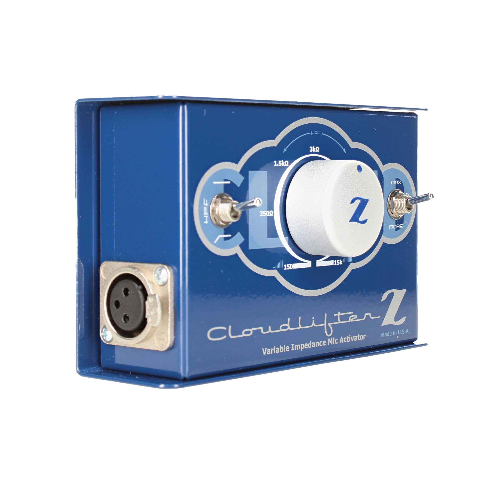 HP 3kg 1.5k2 MAX HPF A 3500 2 MORE di 15k 150 Z Cloudlifter Variable Impedance Mic Activator Made in U.S.A.