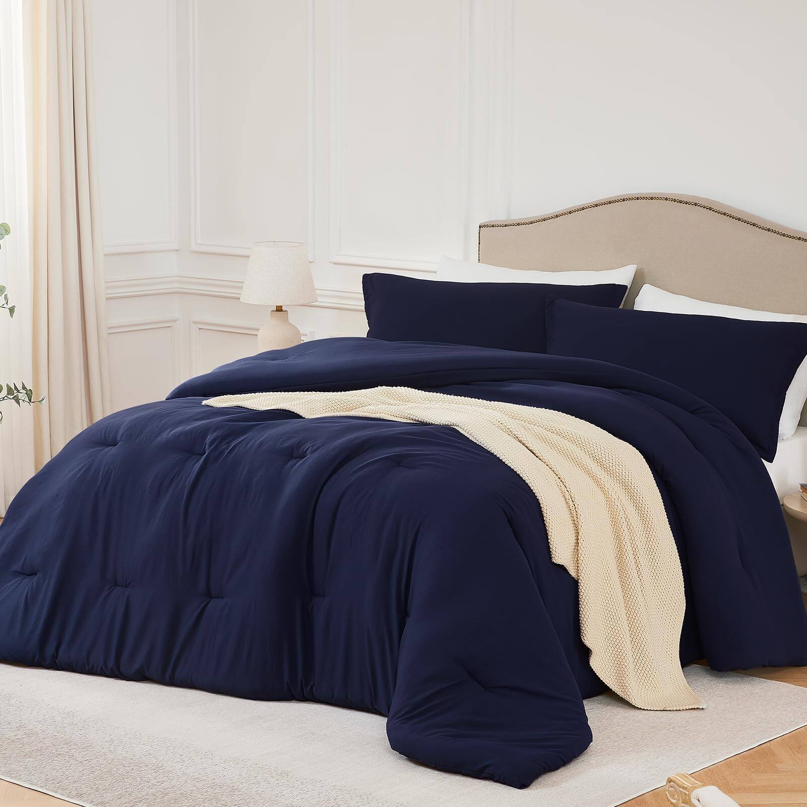 Navyblue-Queen (90"x90")