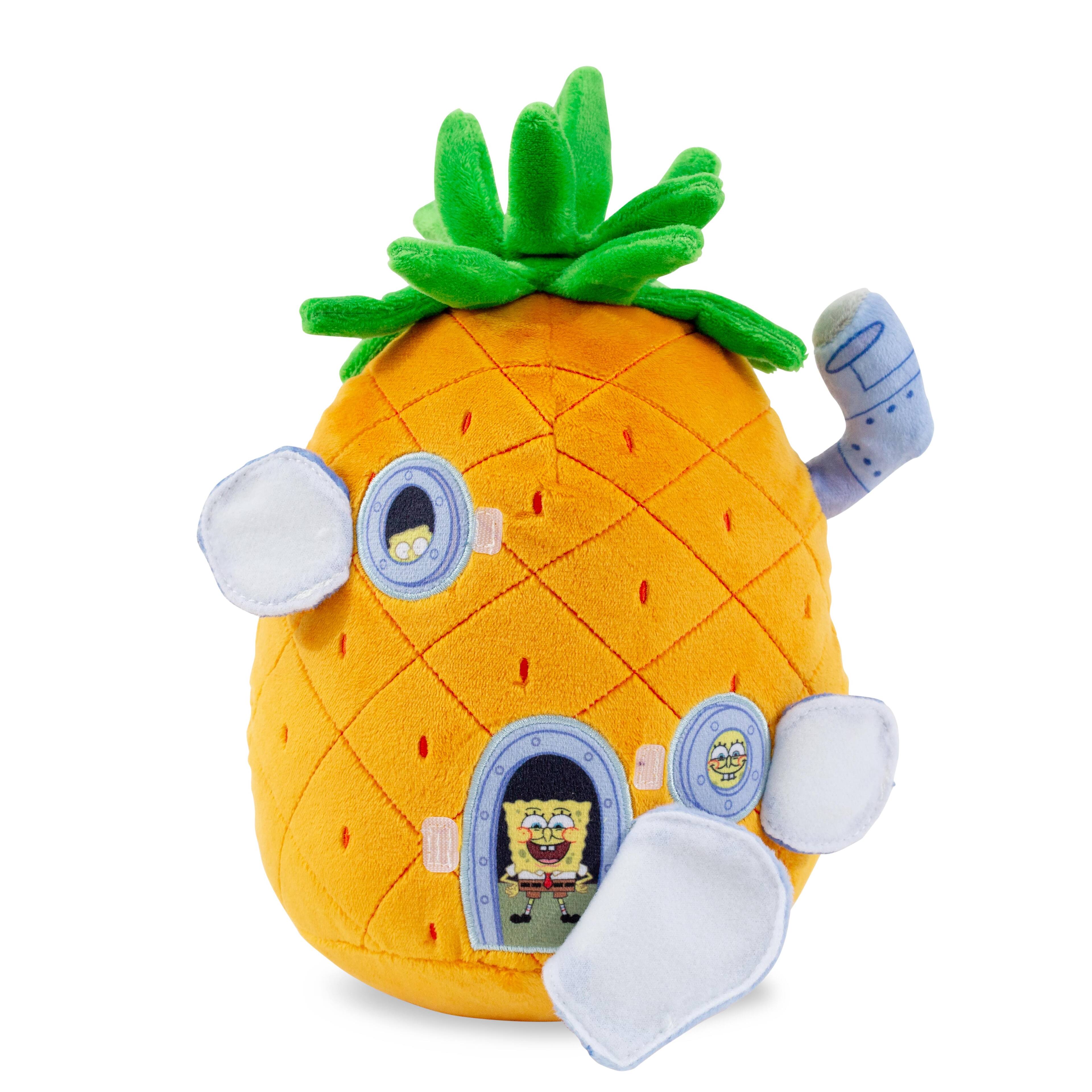Alt View 3. Nickelodeon - Nickelodeon SpongeBob SquarePants Pineapple House 10-Inch Plush Toy - Orange.