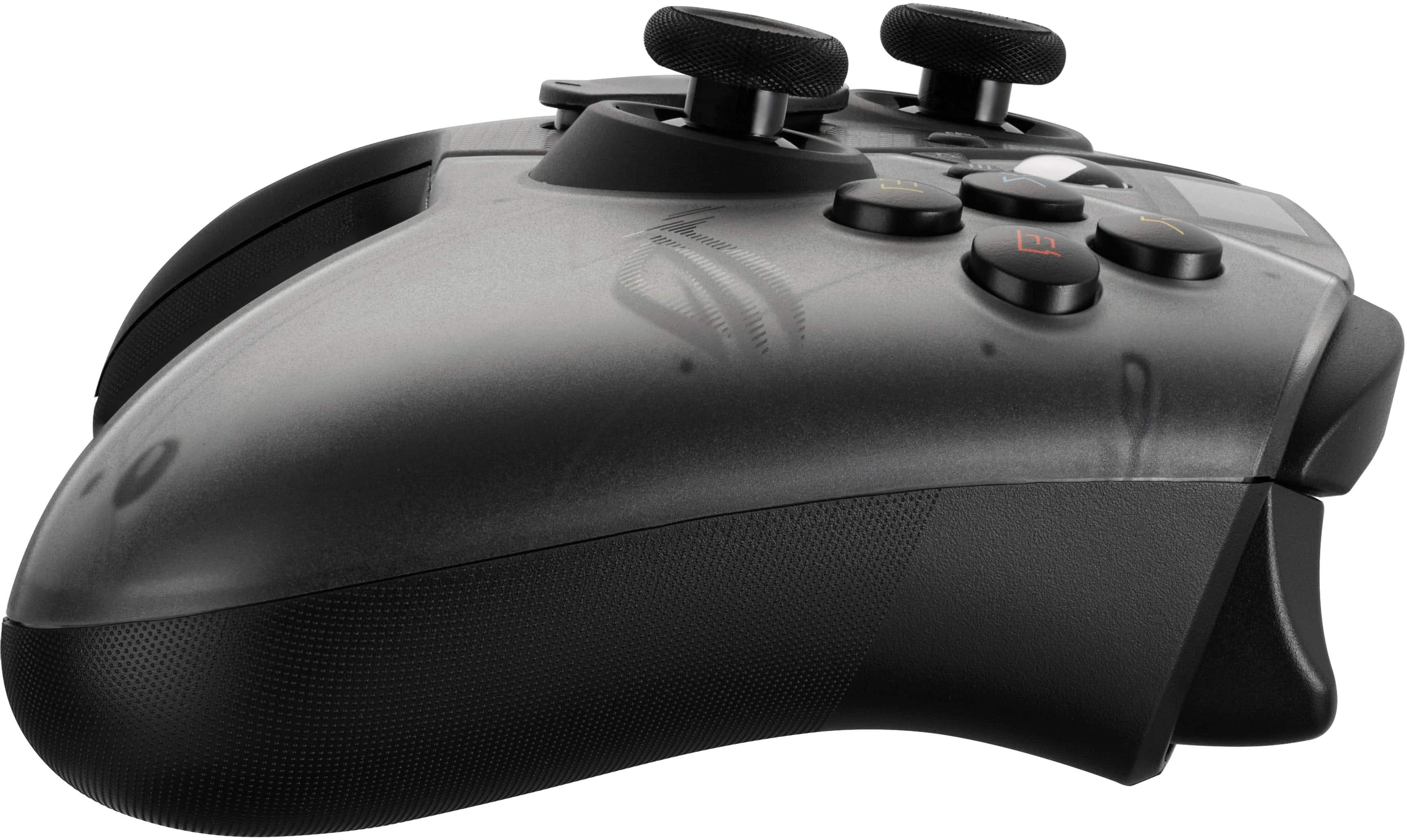 Alt View 2. ASUS - ASUS - ROG Raikiri Pro Gaming Wireless Controller for ROG Ally - Black - Black.