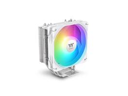 Thermaltake - UX400 ARGB Cooler, 4x6mm Cu Pipes, 120mm PWM Fan, 700-1800 RPM, Intel/AMD, 240W TDP, CL-P143-AL12SW-A - White