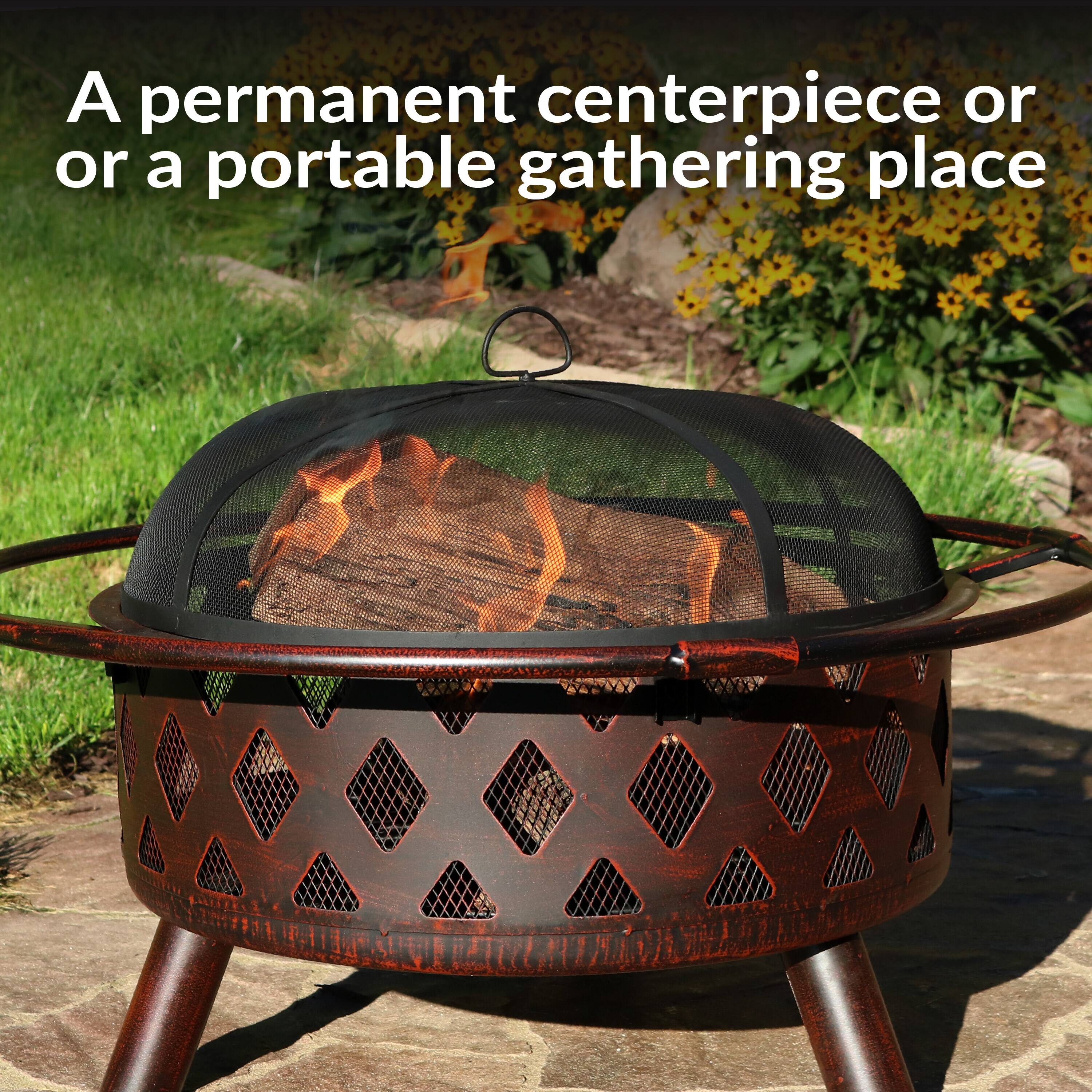 A permanent centerpiece or a portable gathering place