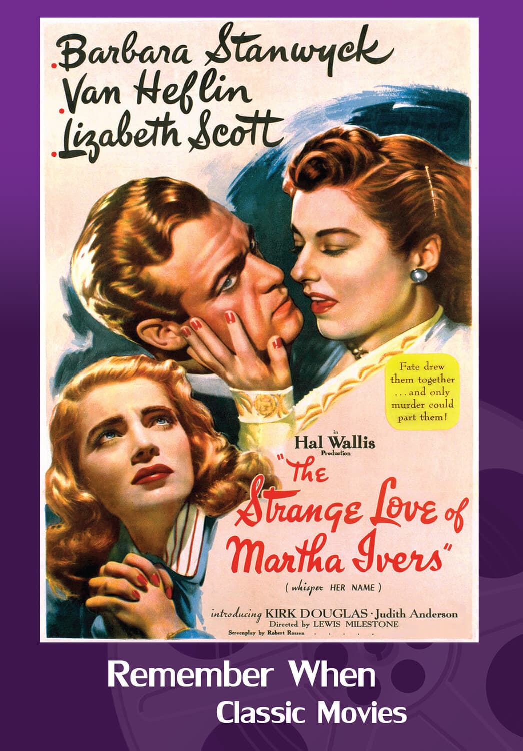 The Strange Love of Martha Ivers  - DVD