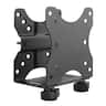 Mount-It! - Universal Thin Client PC Mini Mount Bracket with Multiple Mounting Options for Mini Computers - Black