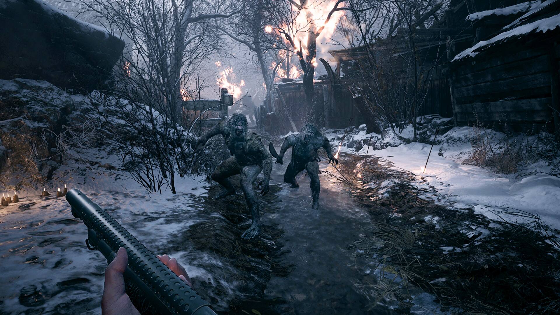 Alt View 2. Nintendo - Resident Evil Village Gold Edition.