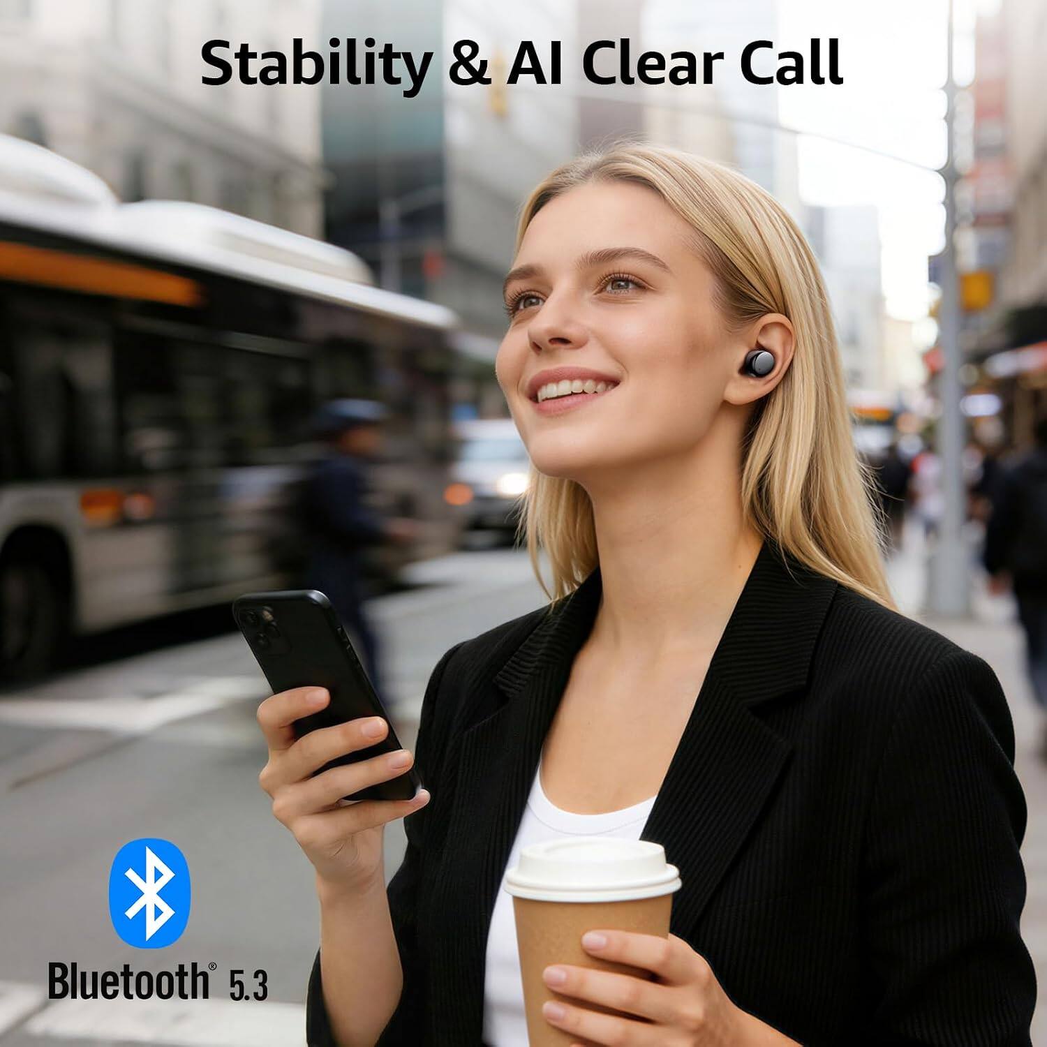 Stability & AI Clear Call

Bluetooth 5.3