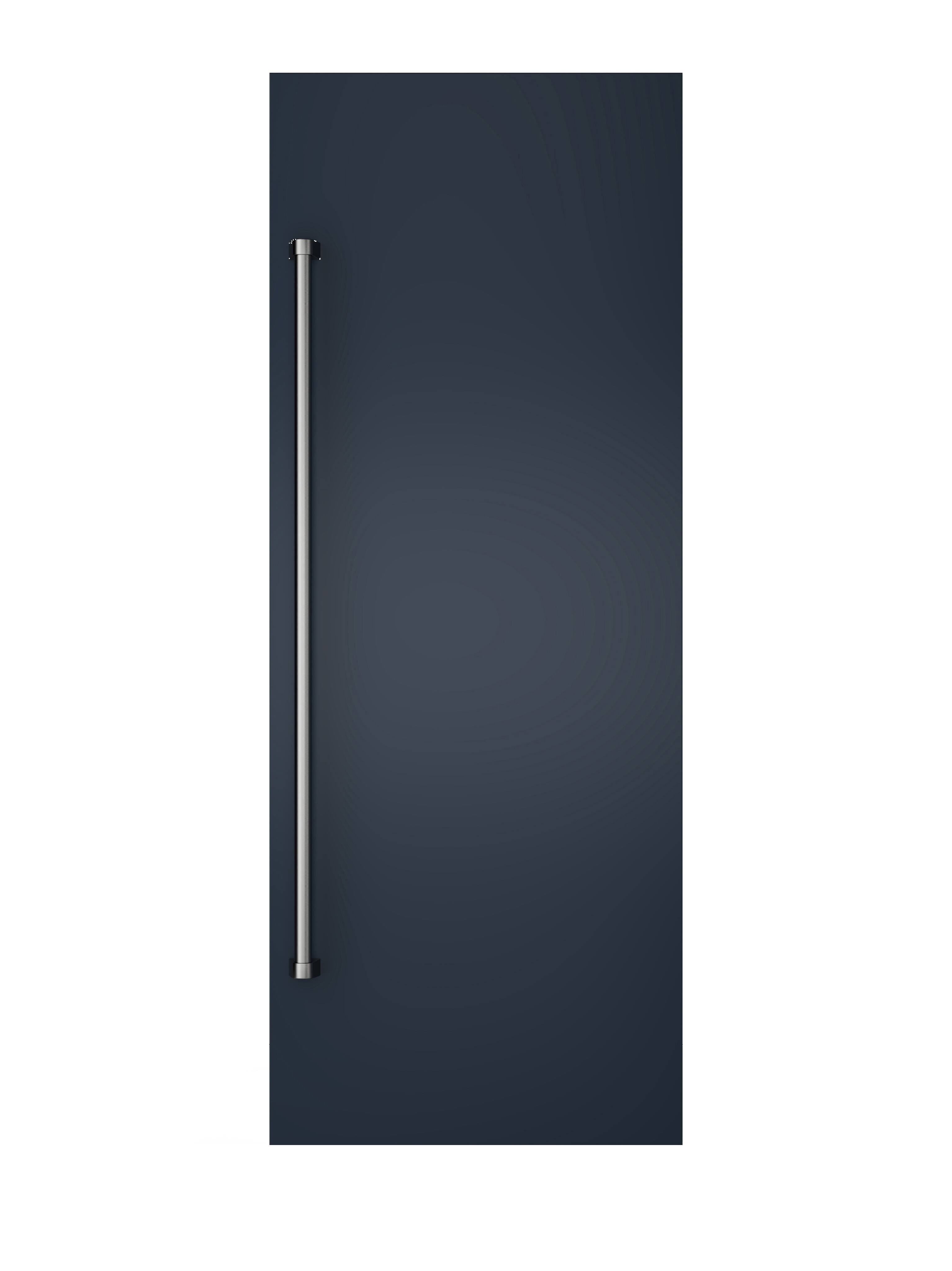 Alt View 1. Viking - 30"W Column Door Panel w/Pro-style handle - Slate Blue.