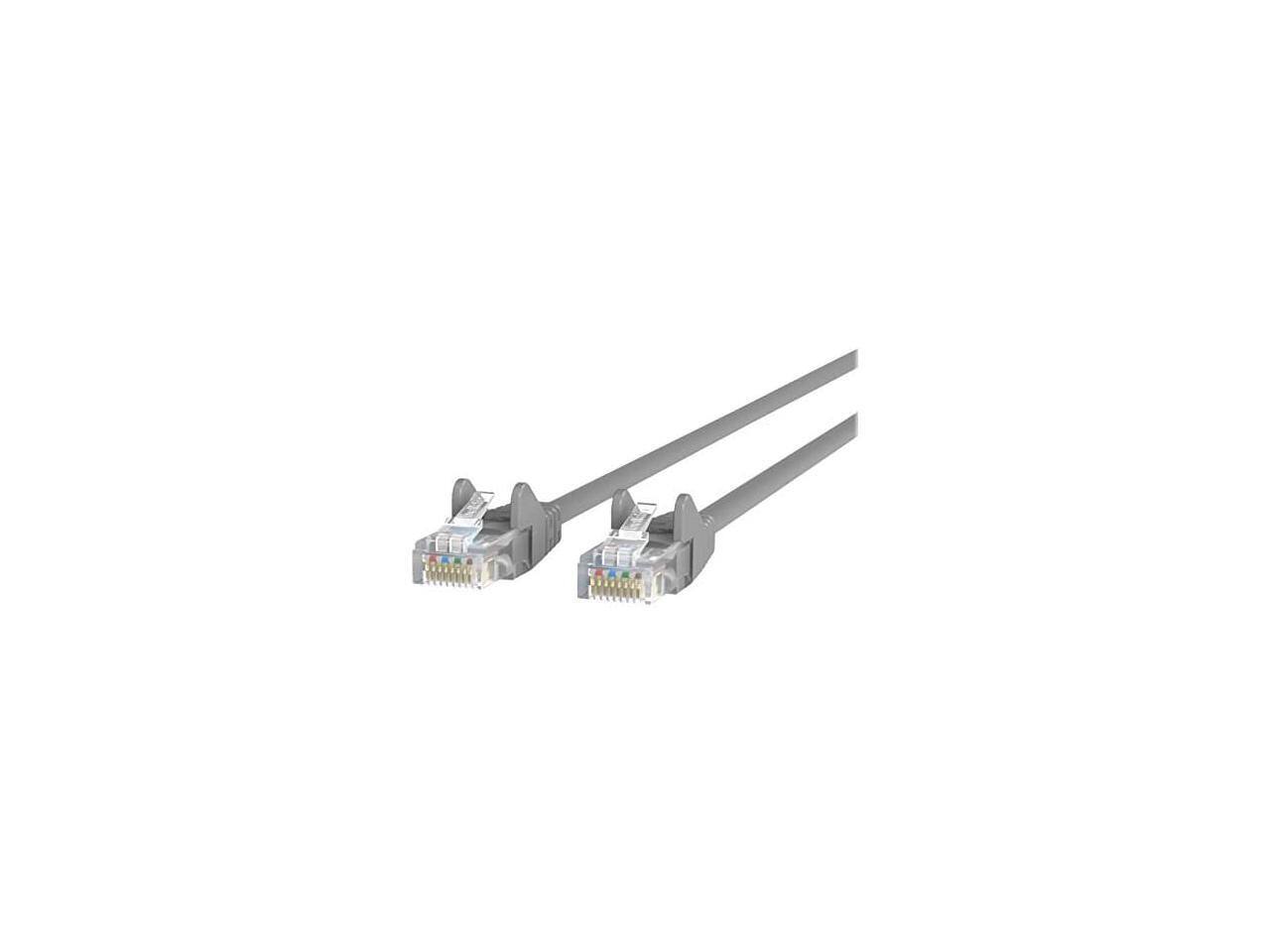 Alt View 5. Belkin - Cat5E RJ45M 10M Gry Patch Snagles.
