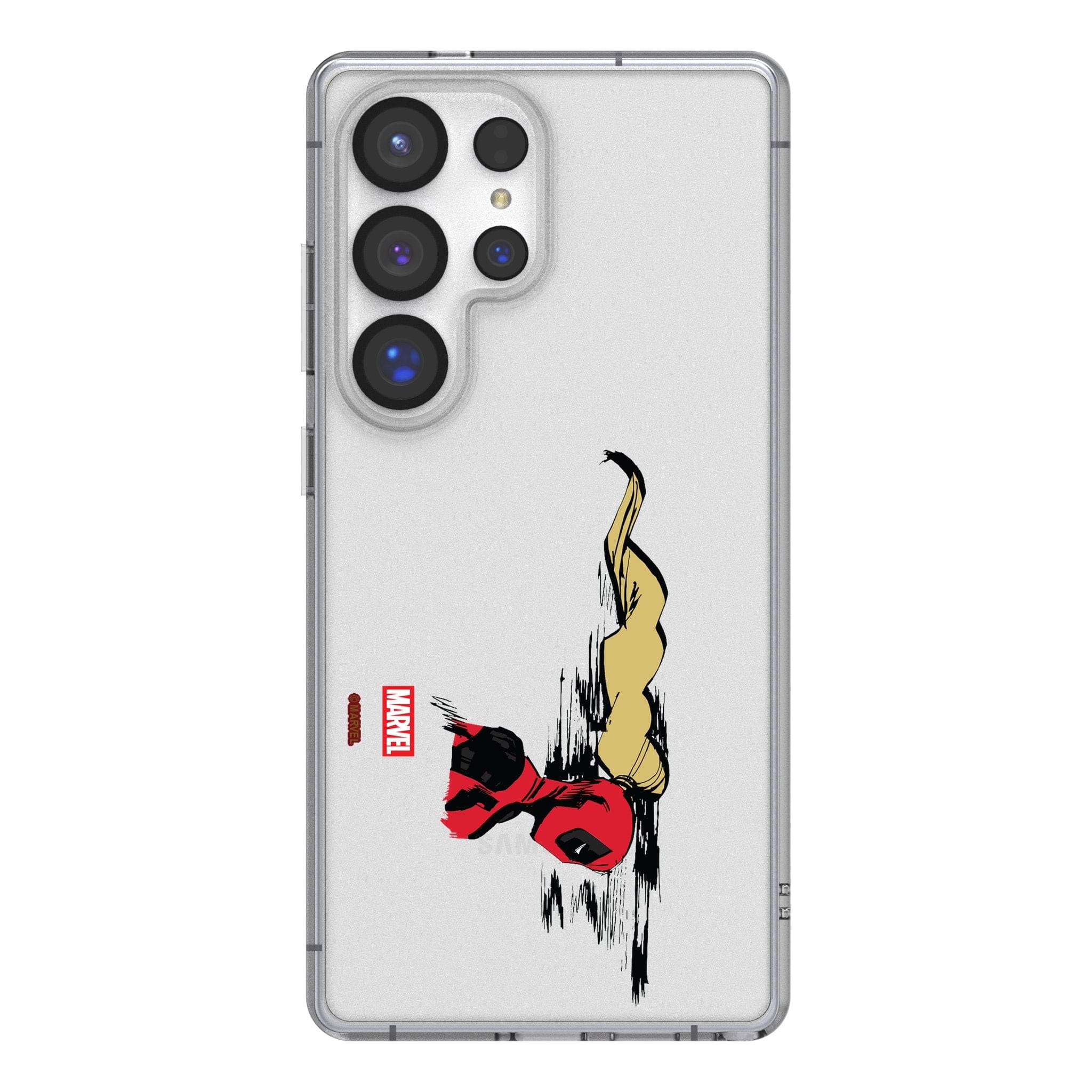 Keyscaper - Marvel Badge Clear Phone Case - Samsung Galaxy S24 - Ladypool