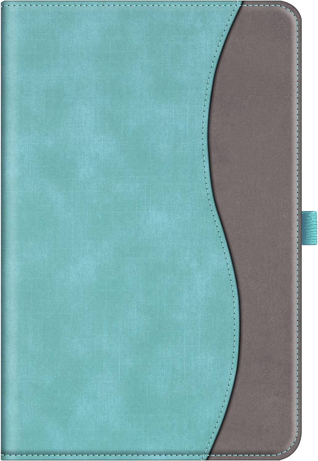 Alt View 5. Fintie - Multi-Angle Case for Samsung Galaxy Tab S10 Lite/ Tab S10 FE/ Tab S9 FE/ Tab S9, With Front Card Pocket, Auto Wake/Sleep - Turquoise.