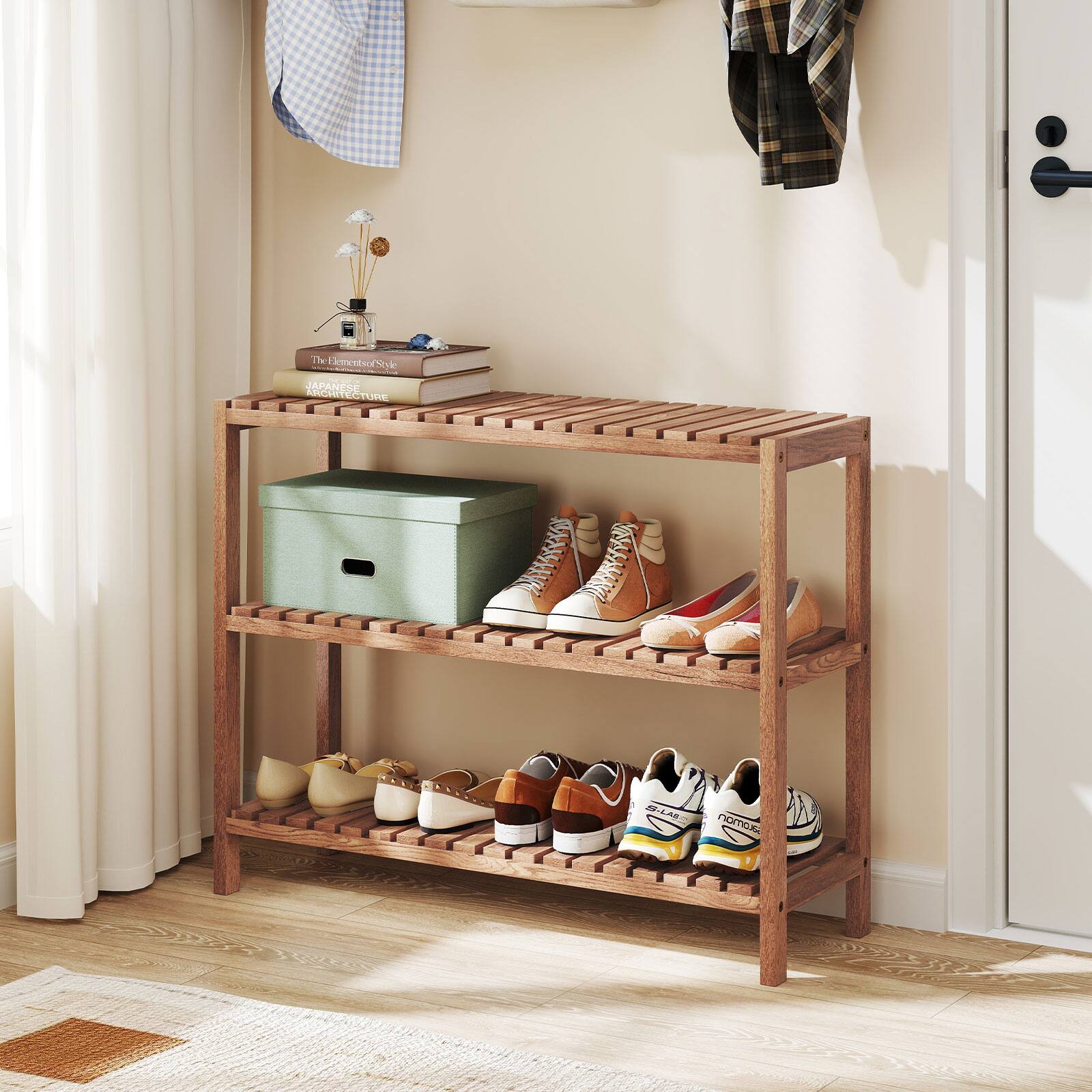 The text on the image reads:

- "The Elements of Style"
- "JAPANESE ARCHITECTURE"