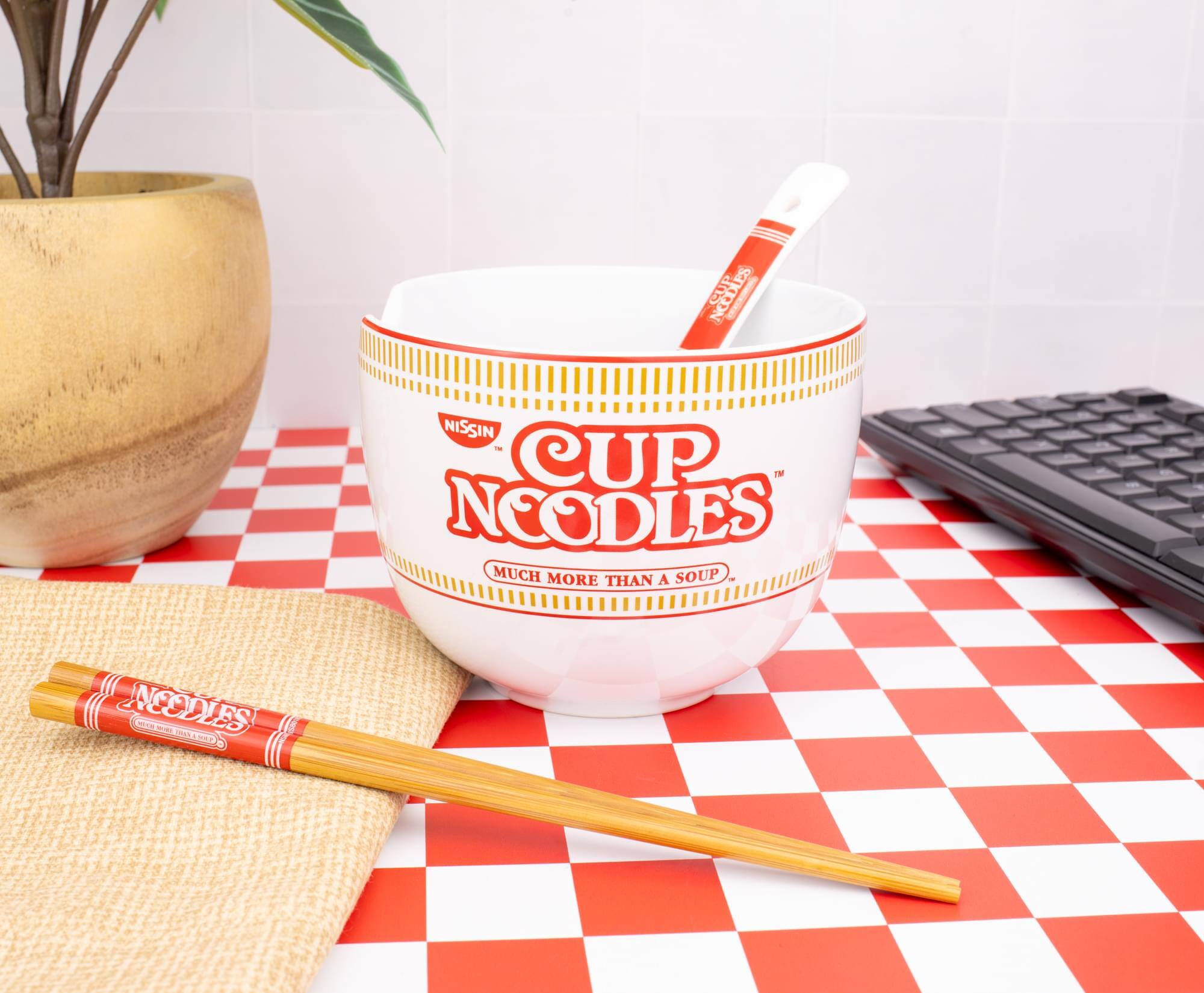 CUP NOODLES  
MUCH MORE THAN A SOUP