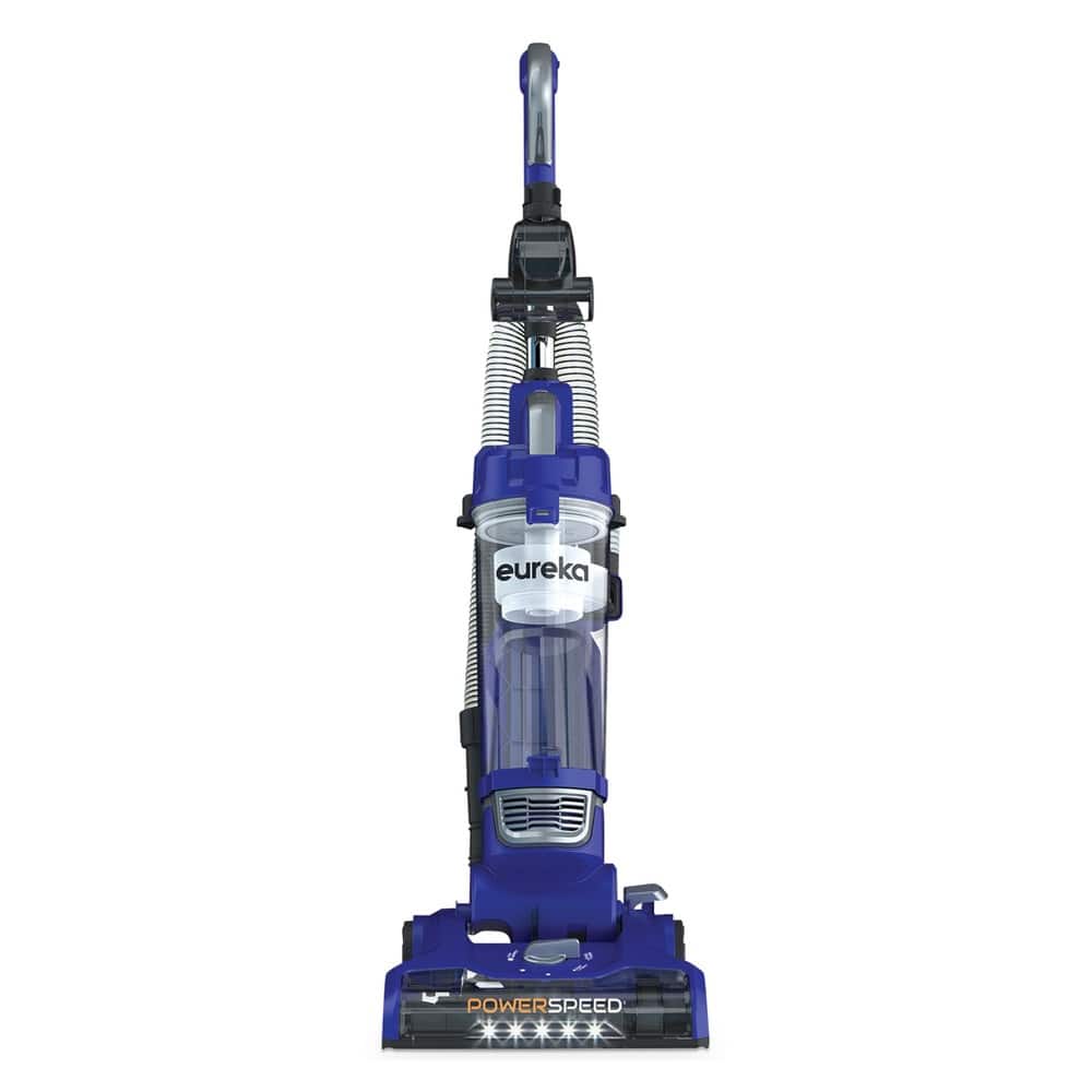 Eureka - NEU188 PowerSpeed 12.6 in. Cleaning Path Turbo Spotlight Lightweight Upright - Blue
