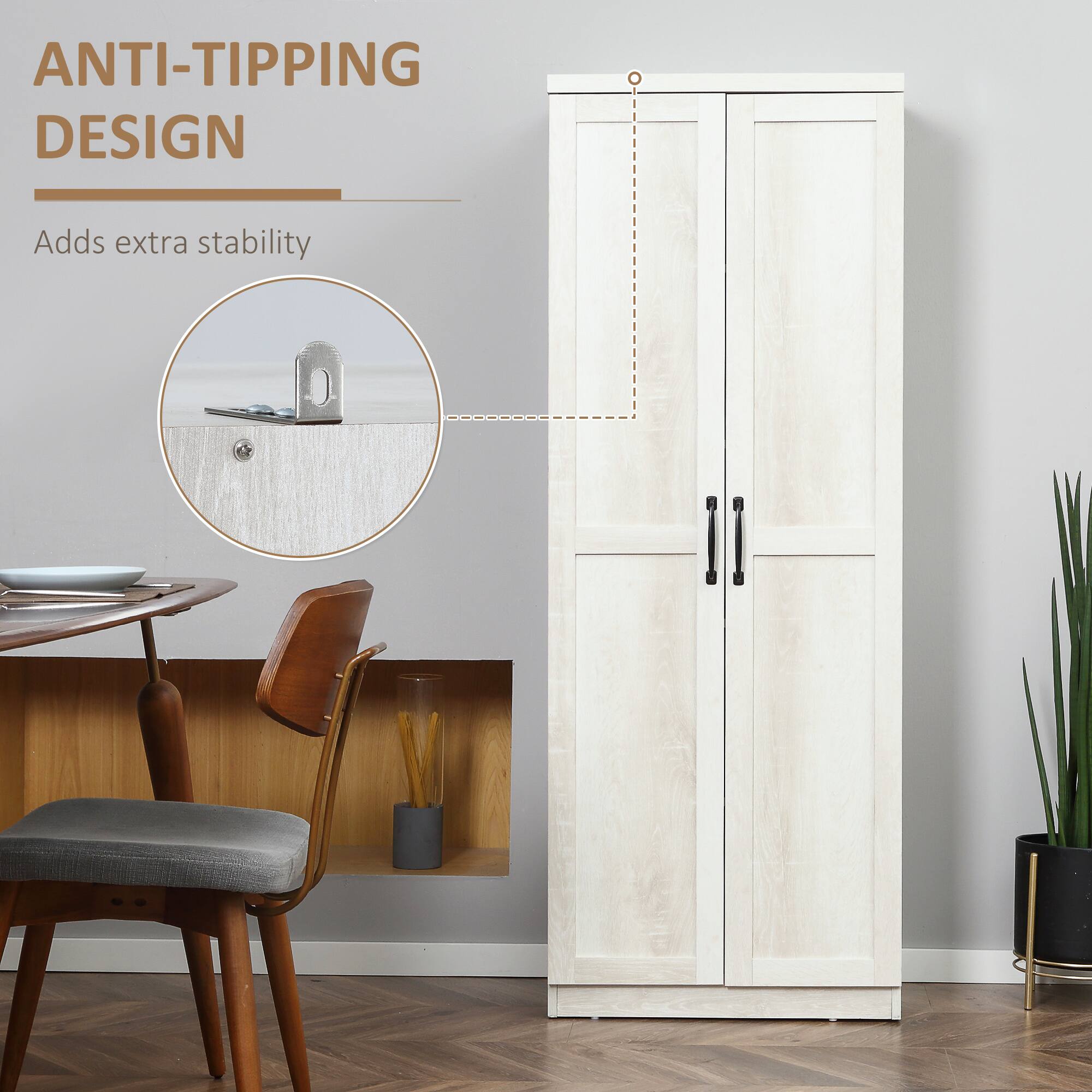 ANTI-TIPPING DESIGN
Adds extra stability