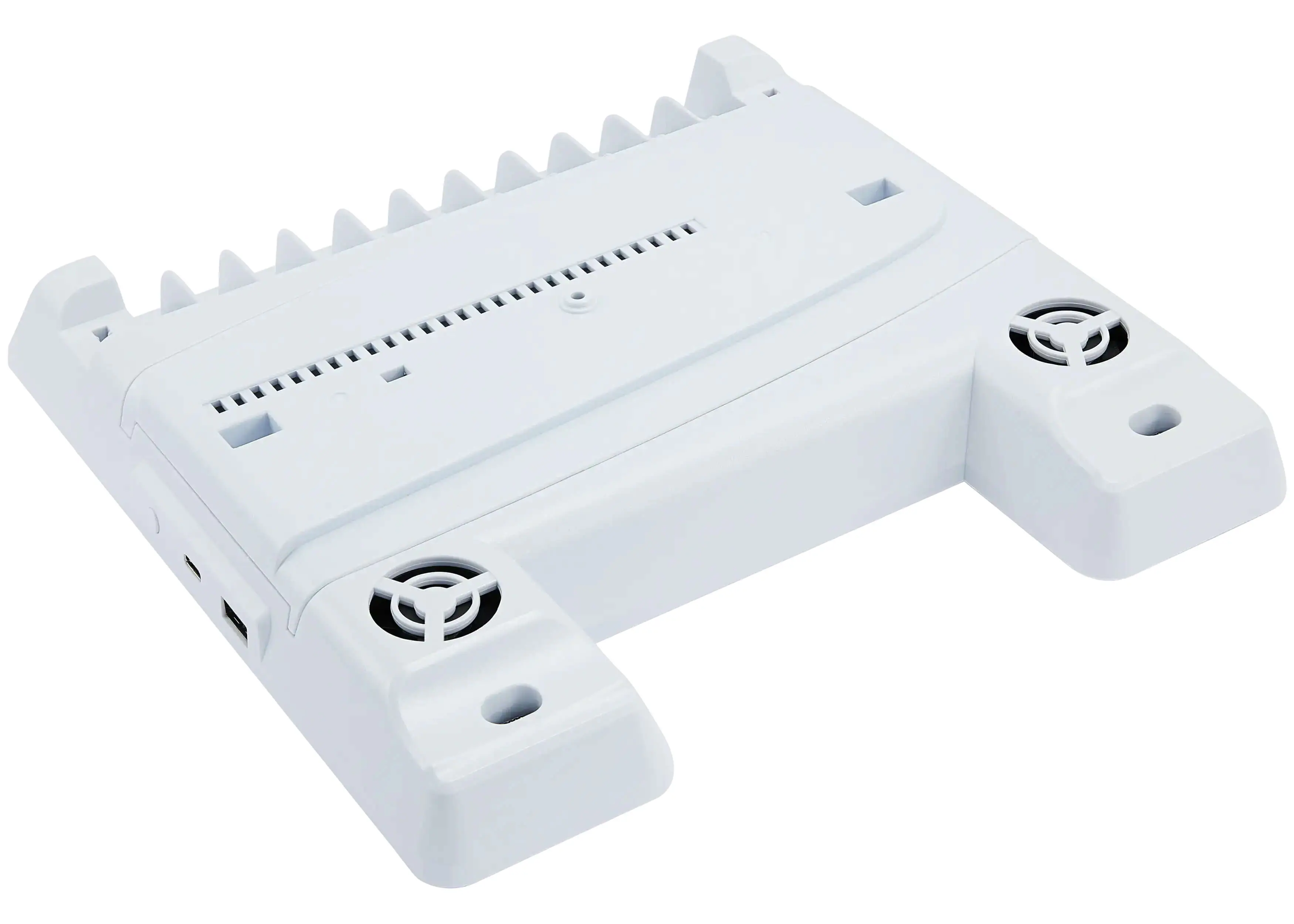 Alt View 2. Dobe - DOBE - White Multifunctional Cooling Charging Stand Compatible For PlayStation 5 PS5 - White.