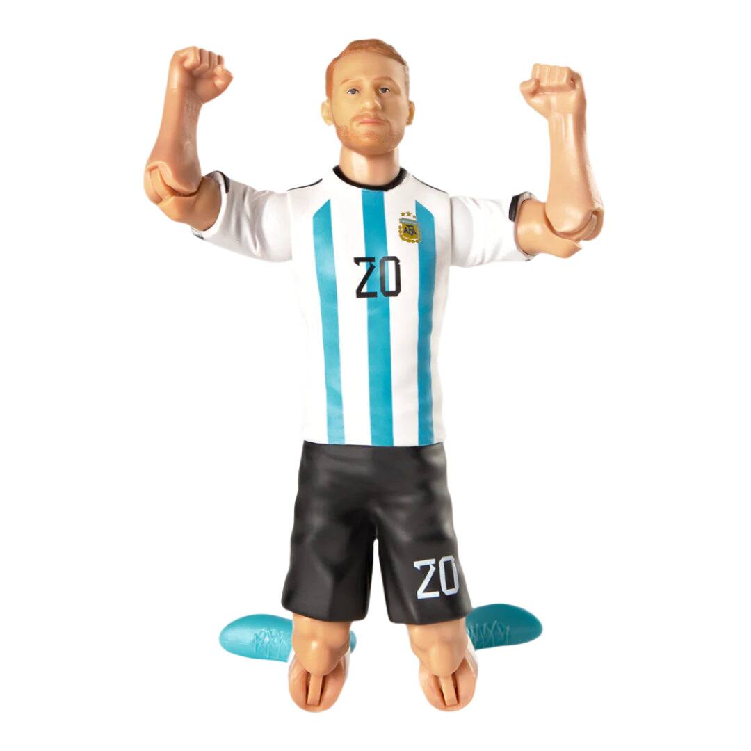 Alt View 5. Banbo Toys - Banbo Toys SOCKERS Argentina AFA Alexis Mac Allister 8" Collectible Soccer Action Figure.