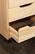 Alt View 24. Linon Home Décor - Monte Six-Drawer Rolling Storage Cart - Natural.