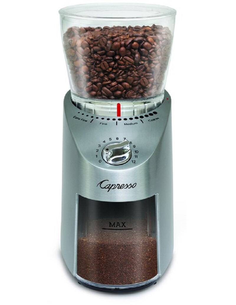 Capresso MAX

ExPa Fir / Fine Medium Coarse 4 3 2 1 0 5 6 7 8 9 10 11 12