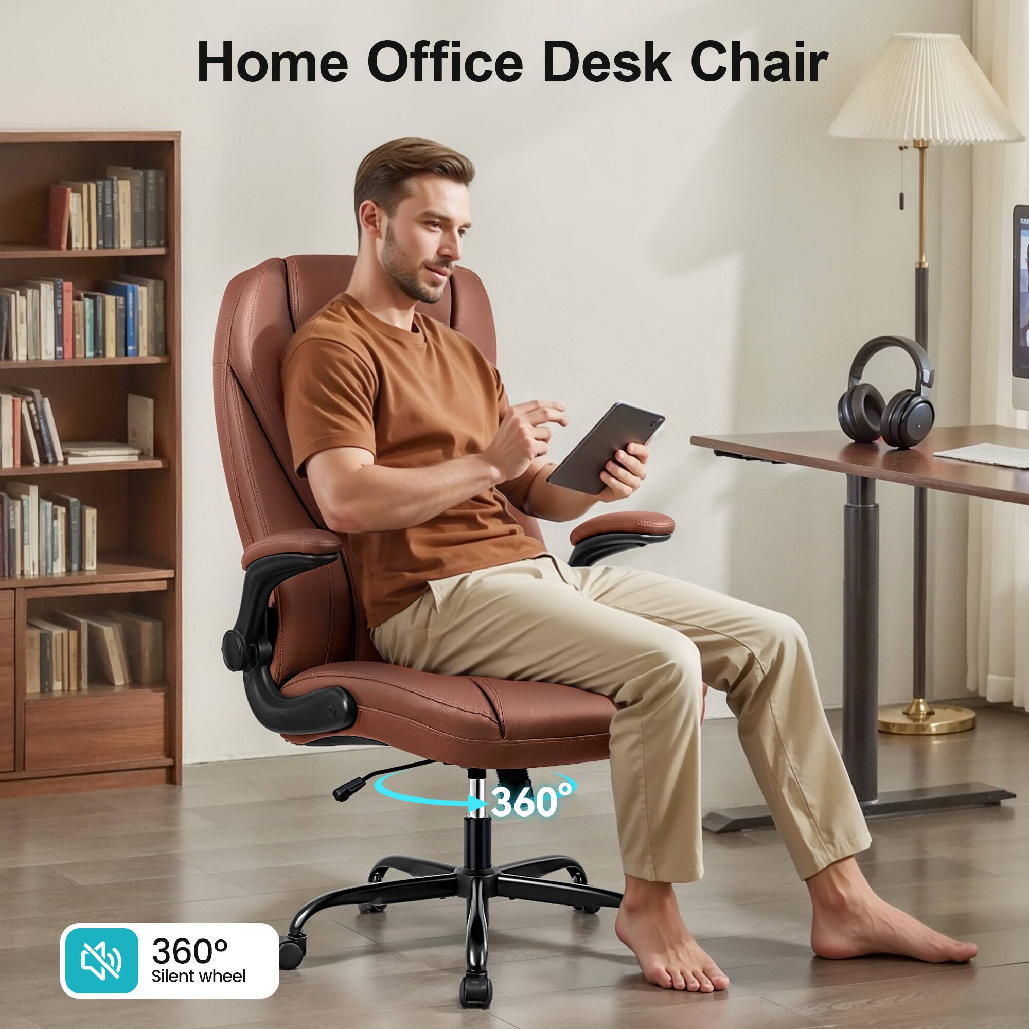 Home Office Desk Chair

360° Silent wheel