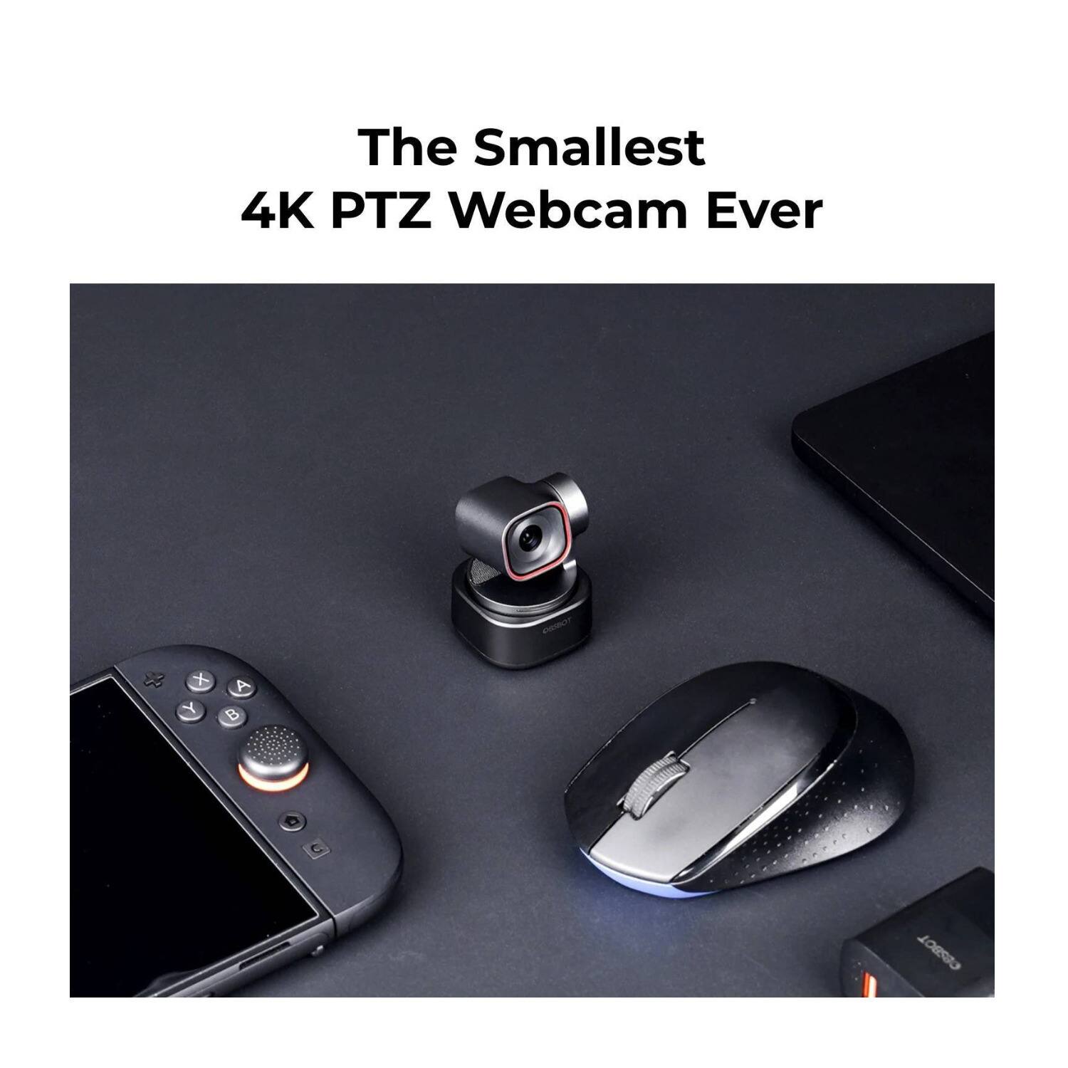 The Smallest 4K PTZ Webcam Ever