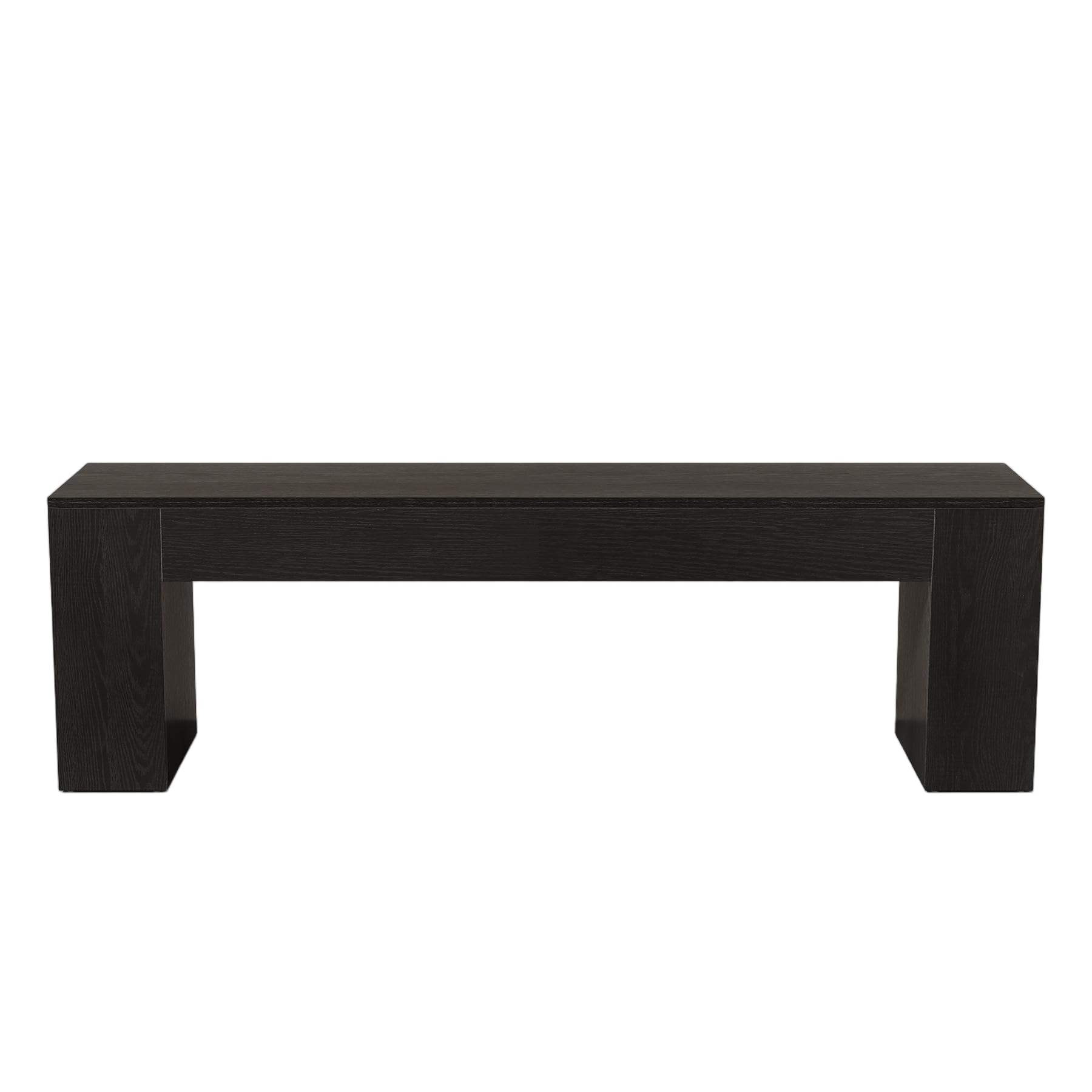 Alt View 4. Tribesigns - LITTLE TREE 70.8" TV Stand, Wooden Entertainment Center, Low TV Console Table for TVs Up to 80", Modern Chic Entertainme - Black.
