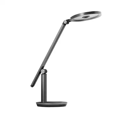 Front. Honeywell - HONEYWELL H6 Desk Lamp 800LM Dimmable Eye-Caring Led Desk Light Touch Control Tall Desk Reading Light with Timer - Grey.
