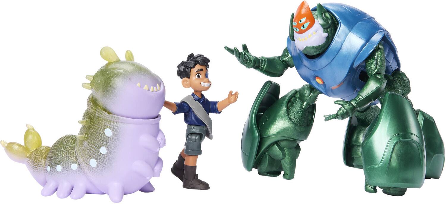Alt View 2. Mattel - Mattel - Disney and Pixar Elio Storytellers 3-Pack   - Collectibles - Multicolor.