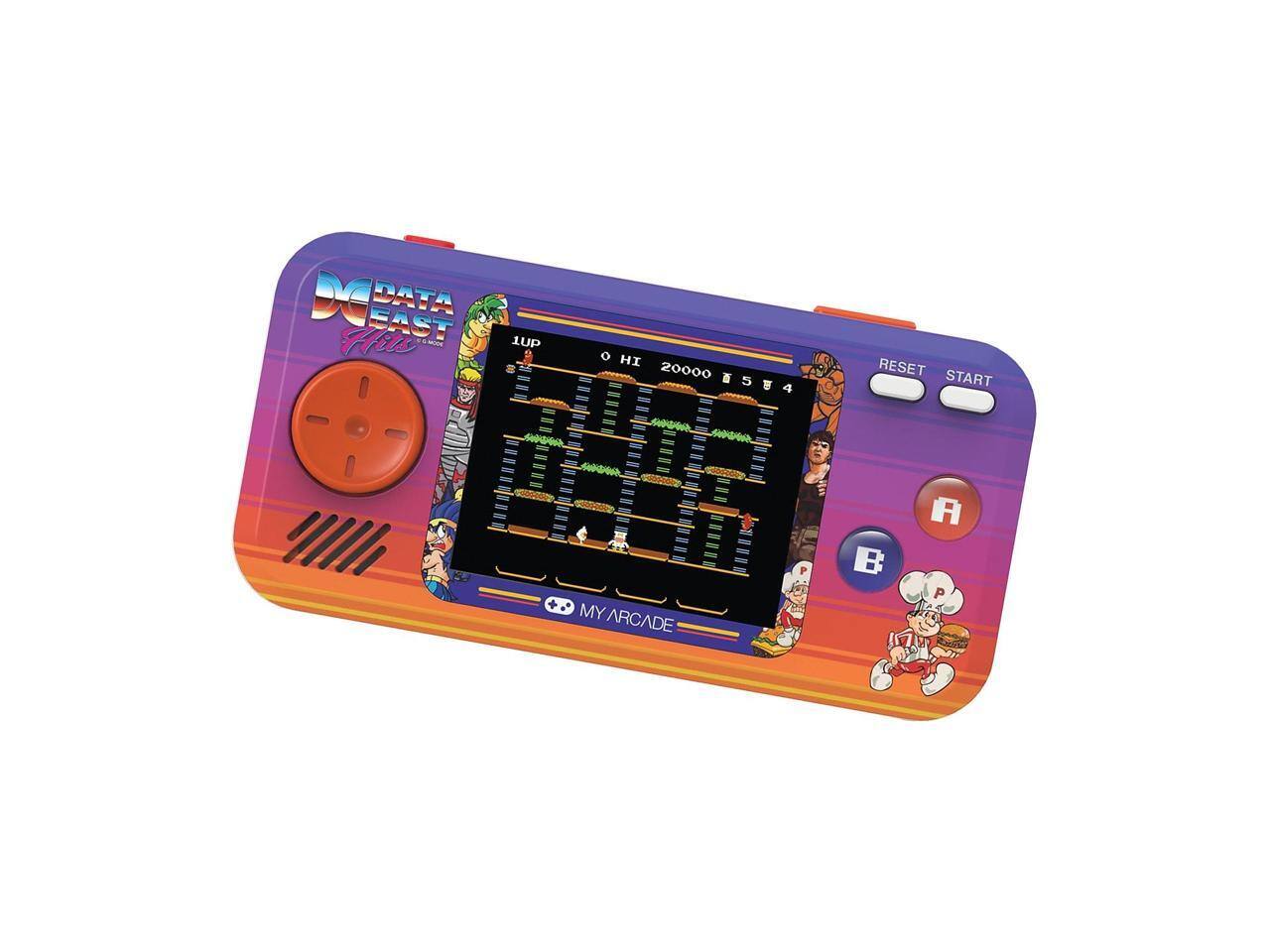 DC DATA Hits EAST SE 1UP 0 HI 20000 5 4 RESET START + MY ARCADE