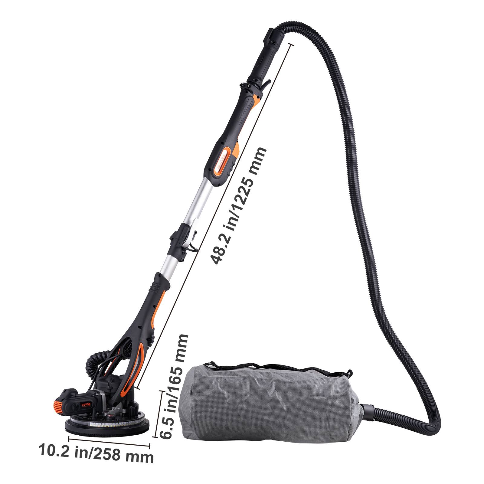 mm in/165 65 TOVOR 6.5 10.2 in/258 mm

mm 48.2 in/1225