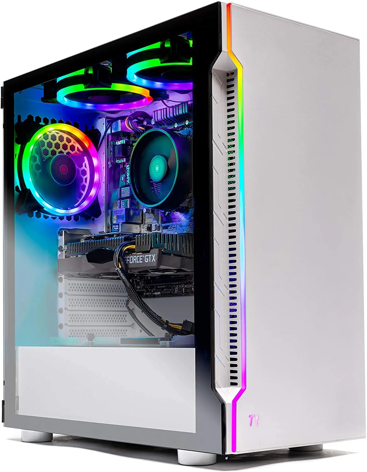 Skytech Gaming - Archangel 3.0 Gaming Desktop PC - AMD Ryzen 5 3600 - 8GB Memory - NVIDIA GeForce RTX 3050 - 500G SSD