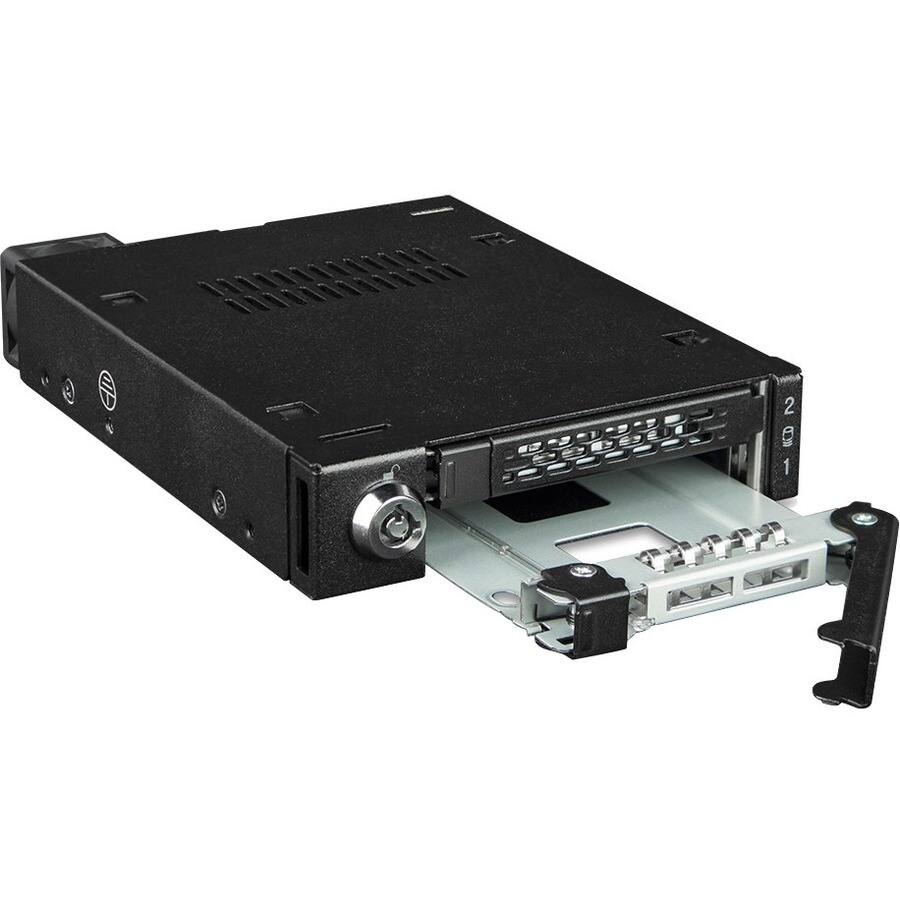 Alt View 6. Icy Dock - Icy Dock ToughArmor MB092VK-B Drive Enclosure for 3.5" PCI Express NVMe 4.0, U.2, U.3 - SFF-8654 SlimSAS Host Interface.