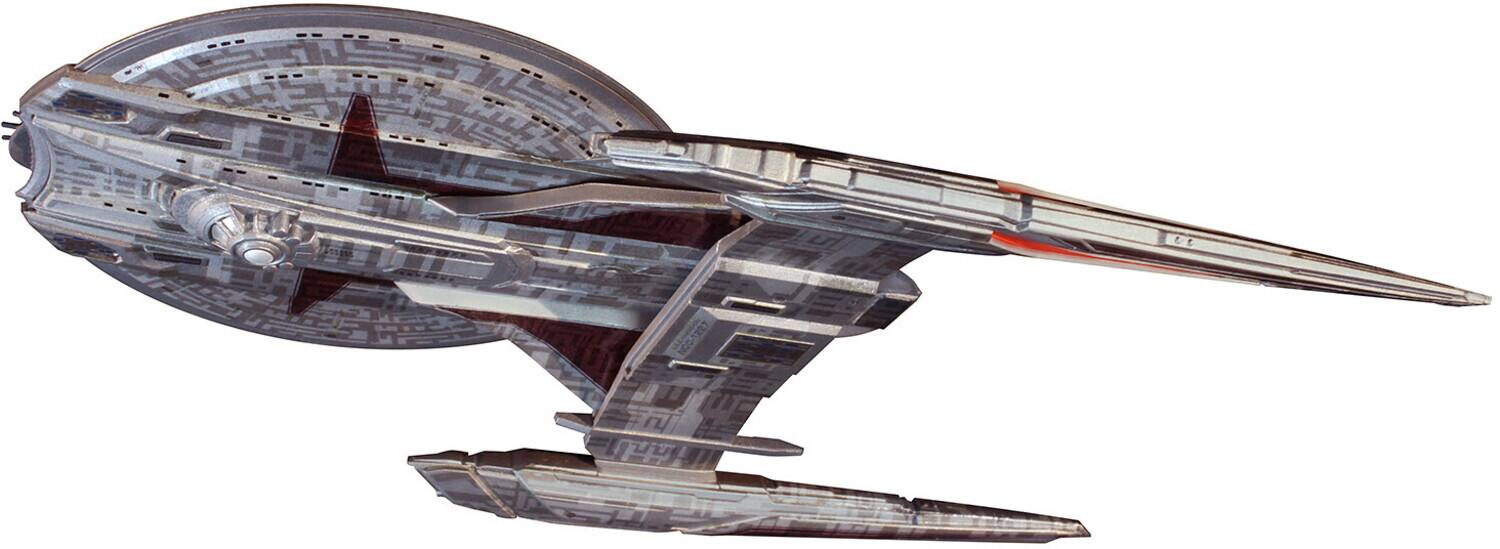 Alt View 4. PopMarket - Star Trek Discovery U.S.S. Shenzhou (Snap) 2T Polar Lights Model Kit   - COLLECTIBLES - Multicolor.