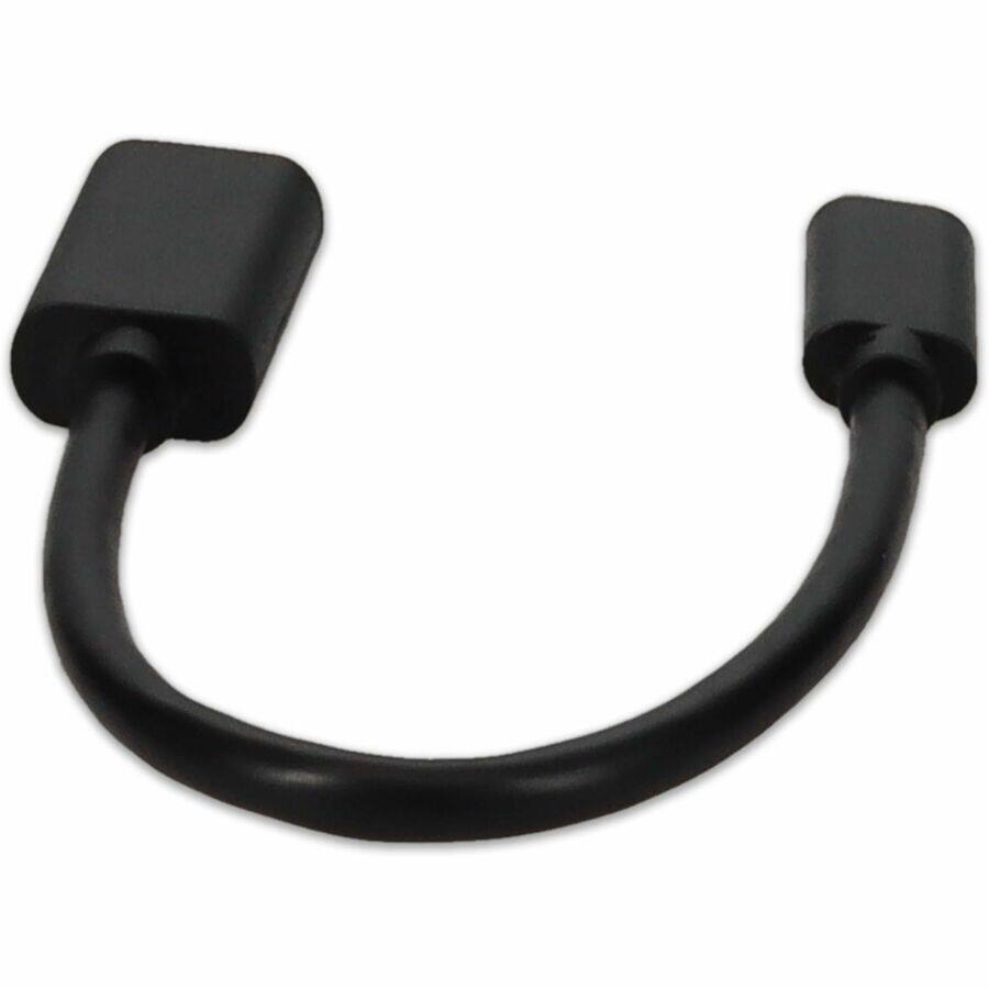 Alt View 3. AddOn - AddOn USB C 3.1 Male to USB A 3.0 Female Black Adapter - 6.69" USB Data Transfer Cable for Portable Hard Drive, Tablet.